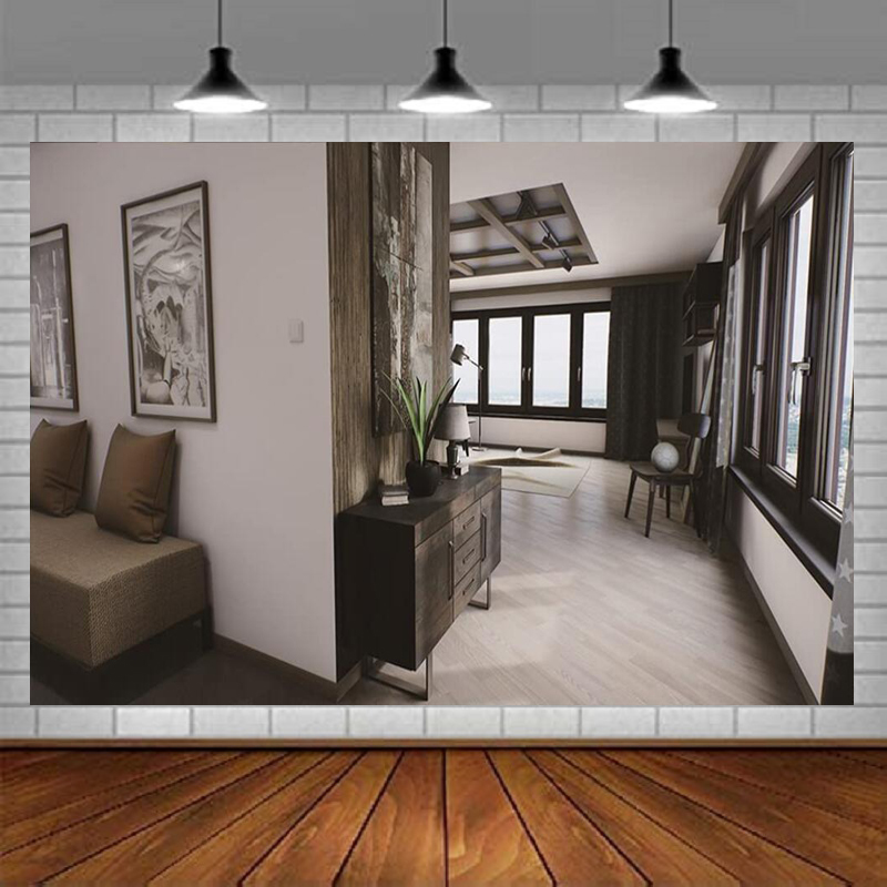Home Office Background For Zoom - خلفية تصوير للمكتب والمؤتمرات والزوم، مناسبة