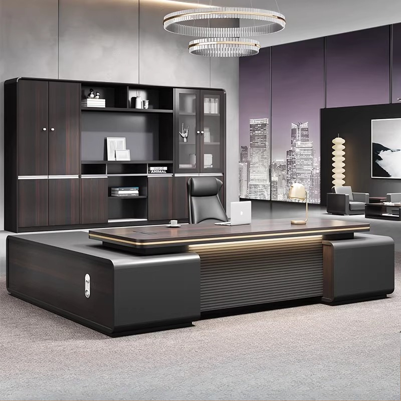 Home Office L Shaped Desk - مكاتب كمبيوتر أوروبية قائمة بذاتها مع
