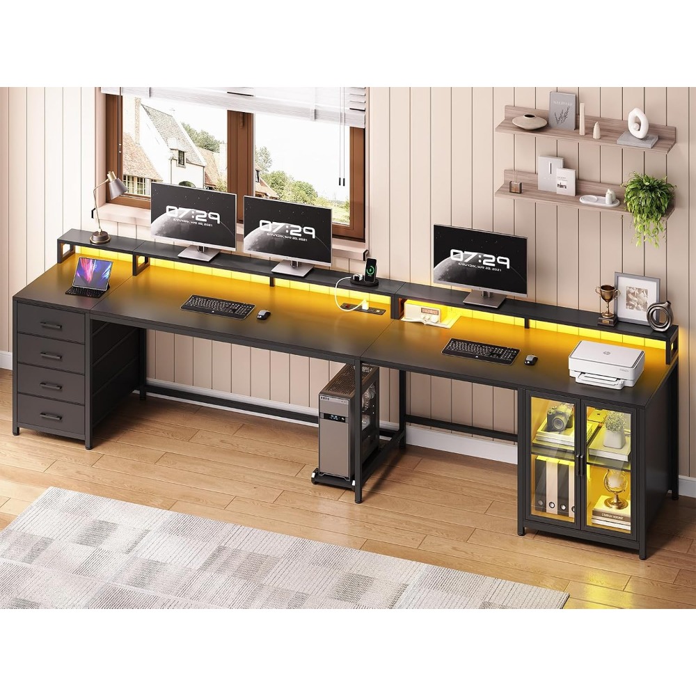 مكتب ألعاب على شكل حرف L من SE - مراجعة Home Office L Shaped Desk وسعره