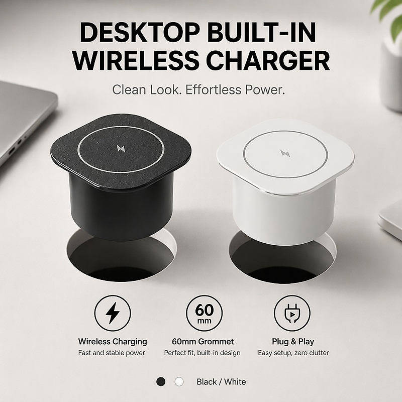 شاحن لاسلكي مدمج بقوة 15 واط - - مراجعة Home Office In Uk وسعره