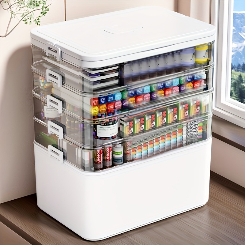 صندوق تخزين متعدد الطبقات متعد - مراجعة Home Office Ideas وسعره