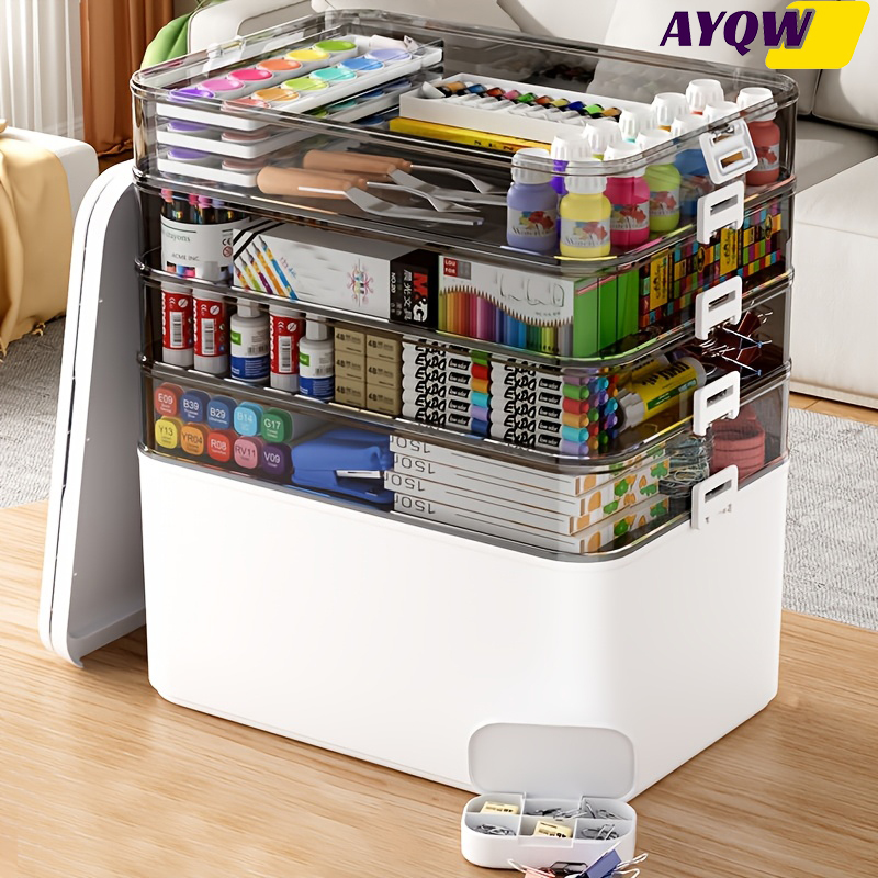 صندوق تخزين متعدد الطبقات متعد - مراجعة Home Office Ideas وسعره