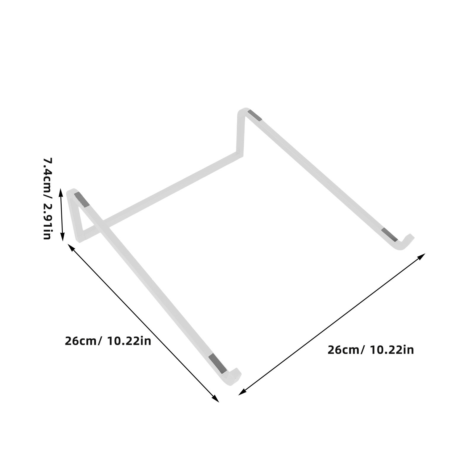 حامل كمبيوتر محمول معدني للمكت - مراجعة Monitor Riser Stand وسعره