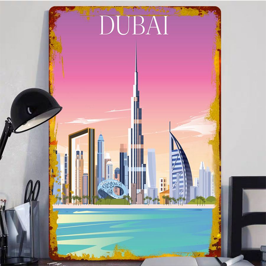 دبي SkylineModern Dubai Cityca - مراجعة Home Office Dubai وسعره