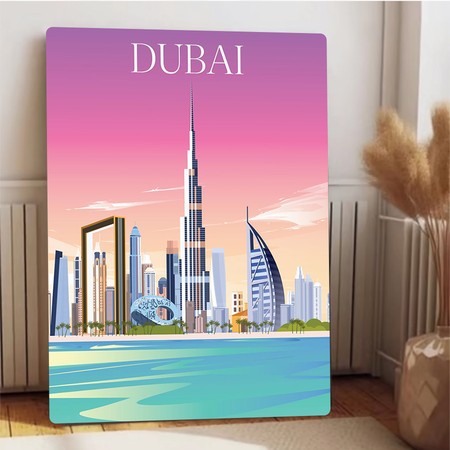 دبي SkylineModern Dubai Cityca - مراجعة Home Office Dubai وسعره
