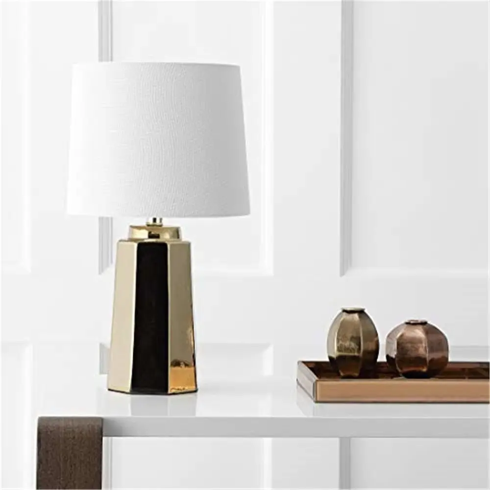 مصباح طاولة LED مطلي بالذهب مق - مراجعة Home Office Room وسعره