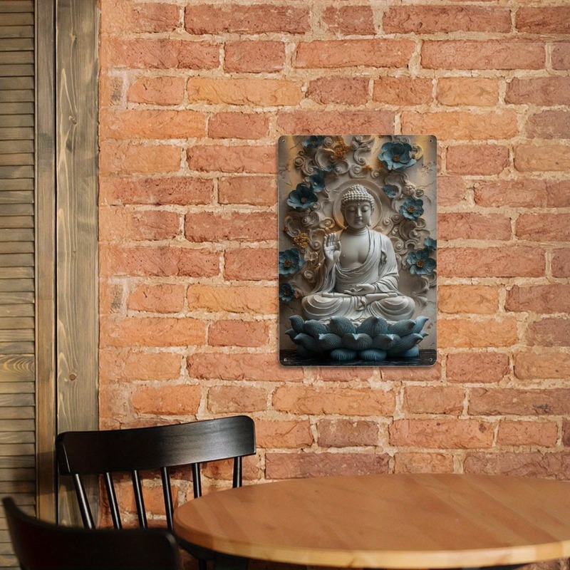 تمثال Zen Buddha من الألومنيوم - مراجعة Home Office Yoga Room Ideas وسعره