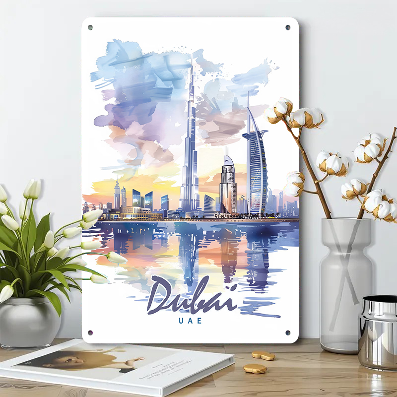 دبي أفق المائية المعدنية جدار  - مراجعة Home Office Dubai وسعره