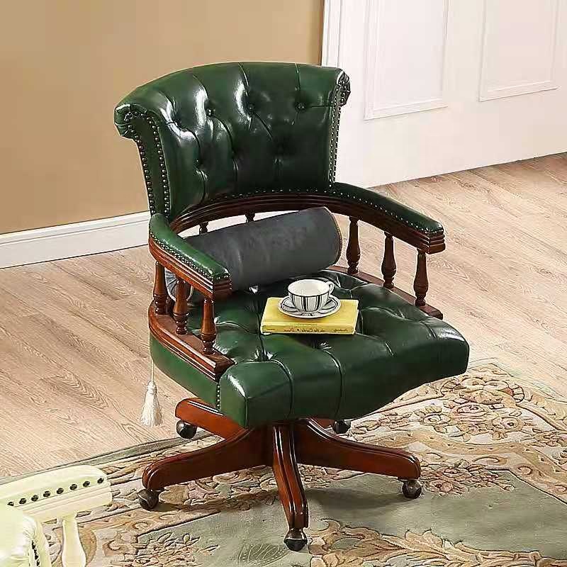 كرسي تشيسترفيلد دوار بذراعين م - مراجعة Home Office In Uk وسعره