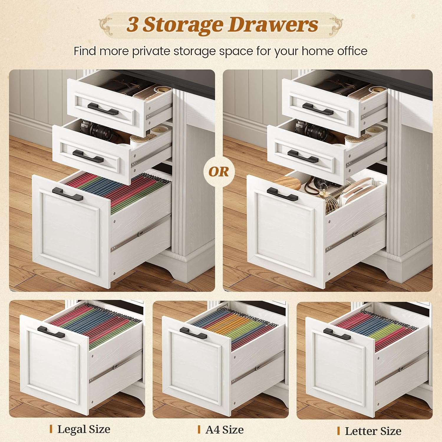 مكتب على شكل حرف L مع رف علوي  - مراجعة Home Office L Shaped Desk وسعره