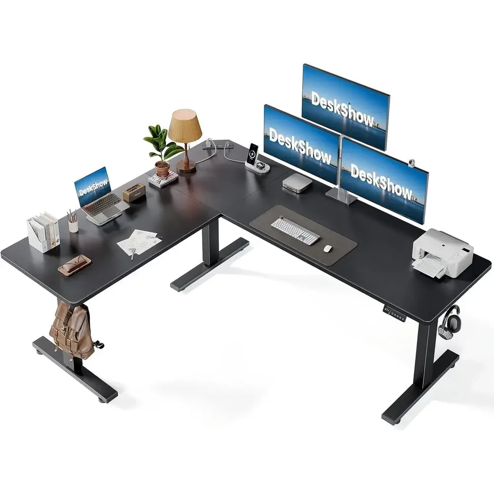 مكتب قابل للتعديل على شكل حرف  - مراجعة Home Office L Shaped Desk وسعره