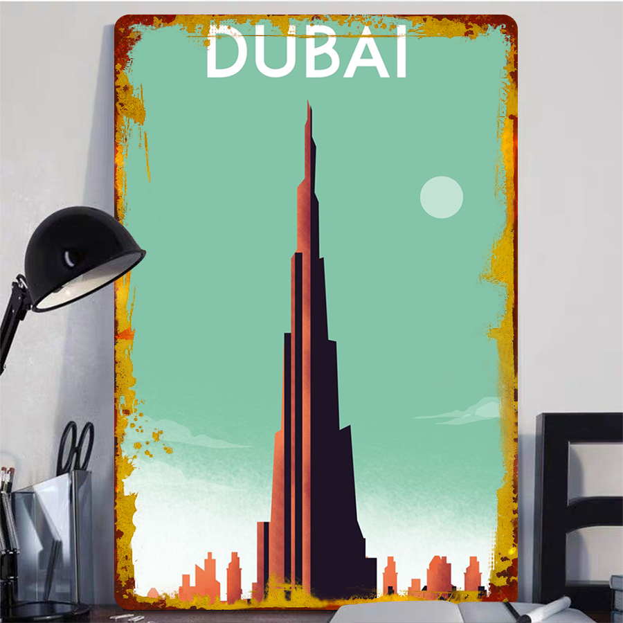 دبي أفق المعادن جدار الفن بورج - مراجعة Home Office Dubai وسعره