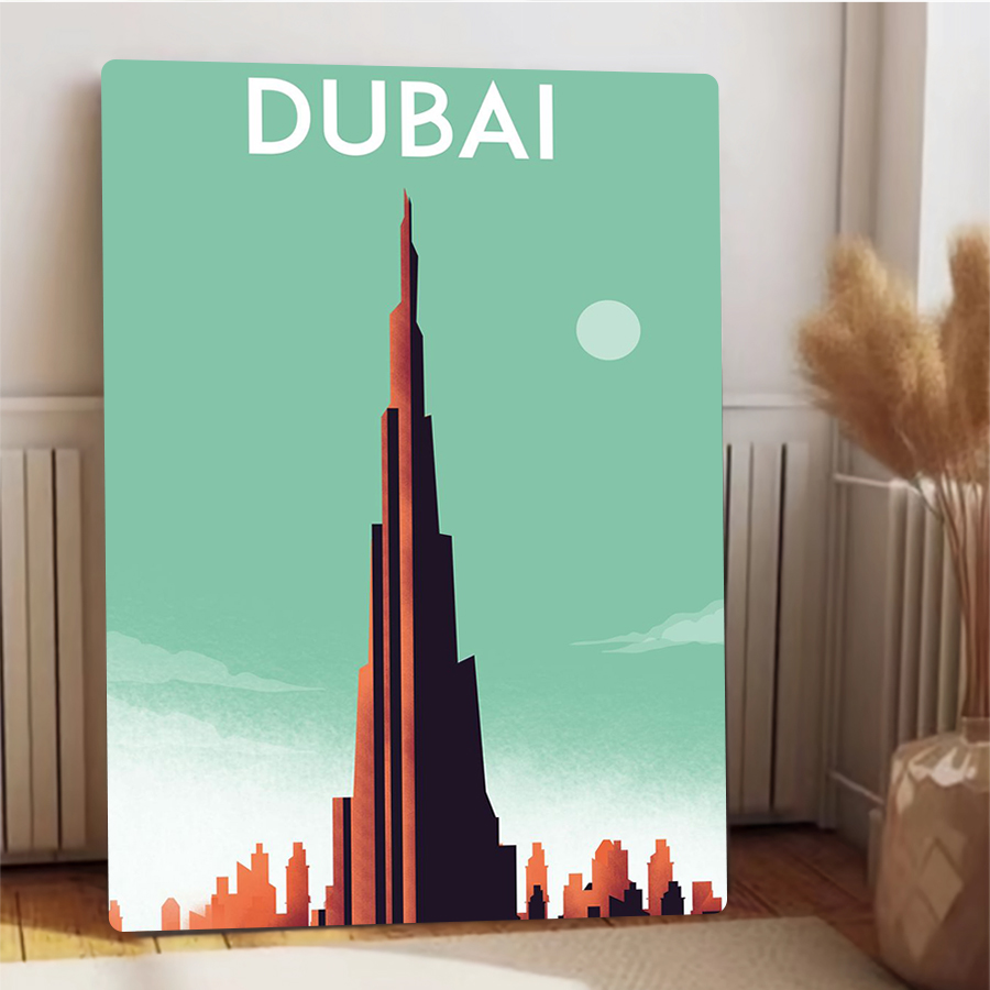 دبي أفق المعادن جدار الفن بورج - مراجعة Home Office Dubai وسعره