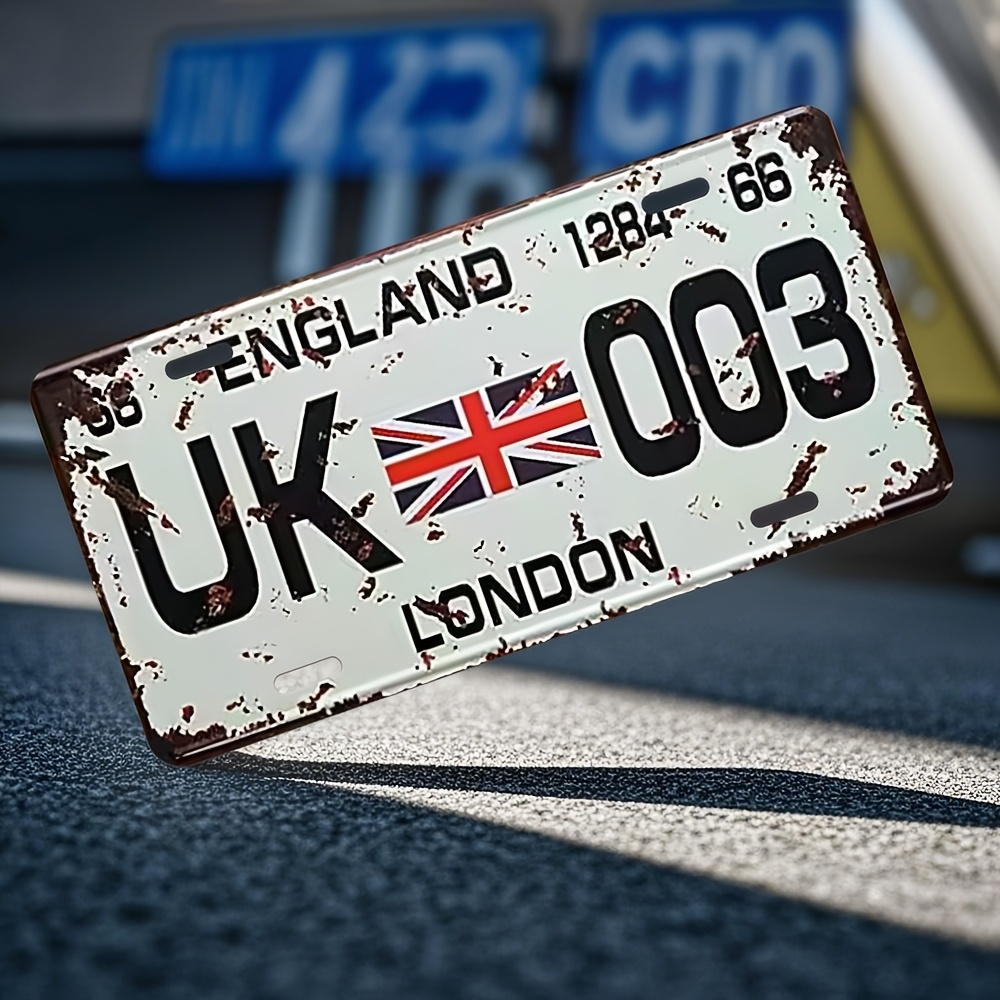 لافتة ألومنيوم لوحة ترخيص كلاس - مراجعة Home Office London وسعره