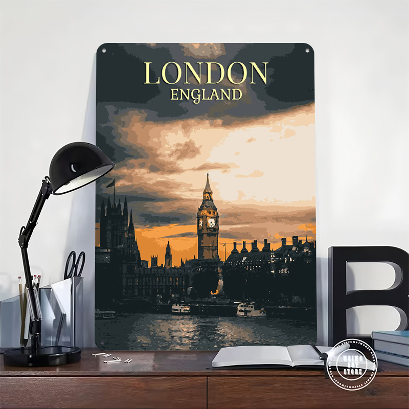 ملصقات صفيح لندن عتيقة قابلة ل - مراجعة Home Office London وسعره