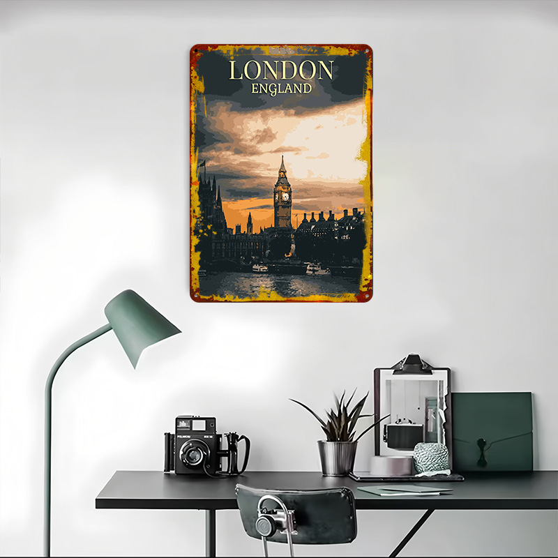 ملصقات صفيح لندن عتيقة قابلة ل - مراجعة Home Office London وسعره