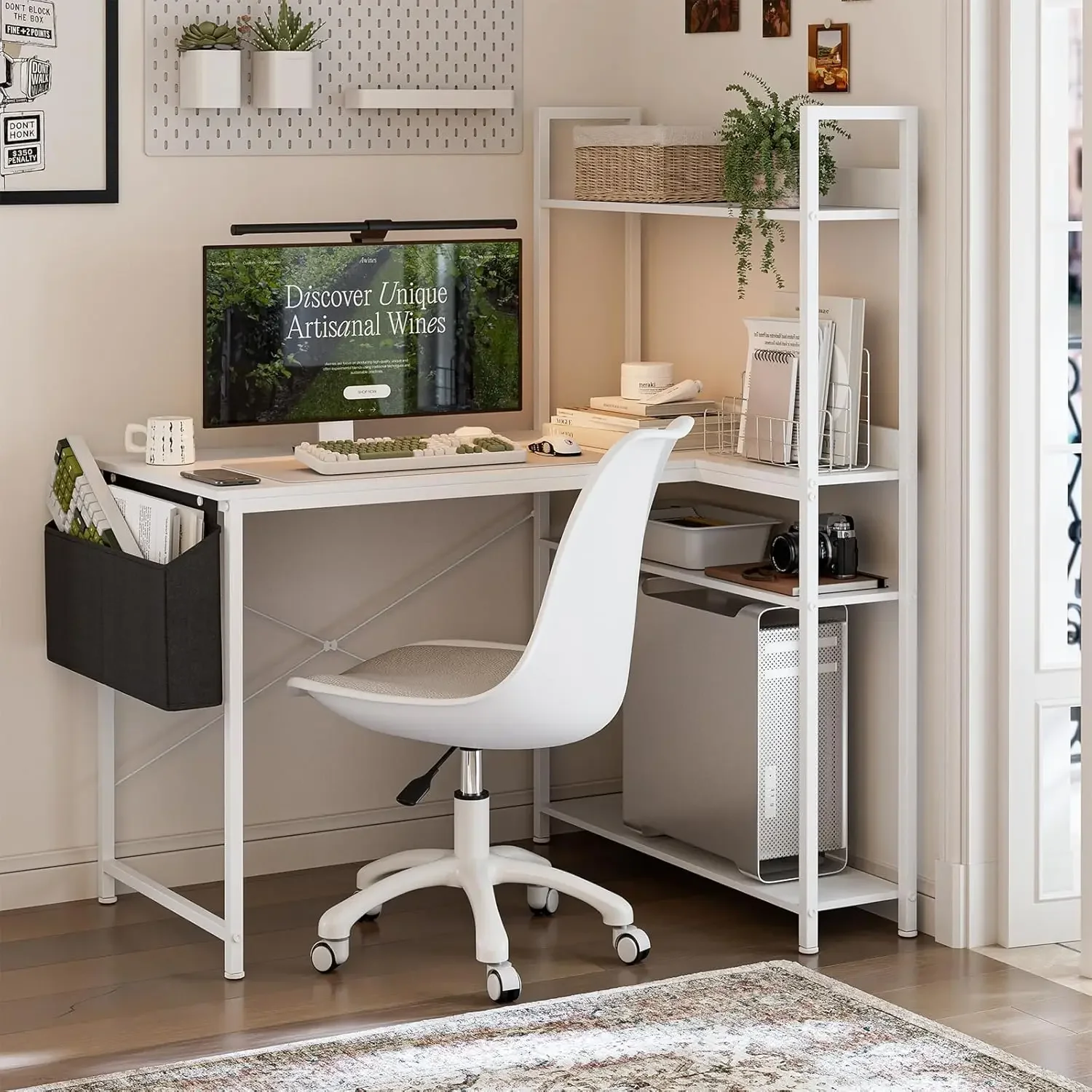 سعر العرض: مكتب كمبيوتر على شك - مراجعة Home Office L Shaped Desk وسعره