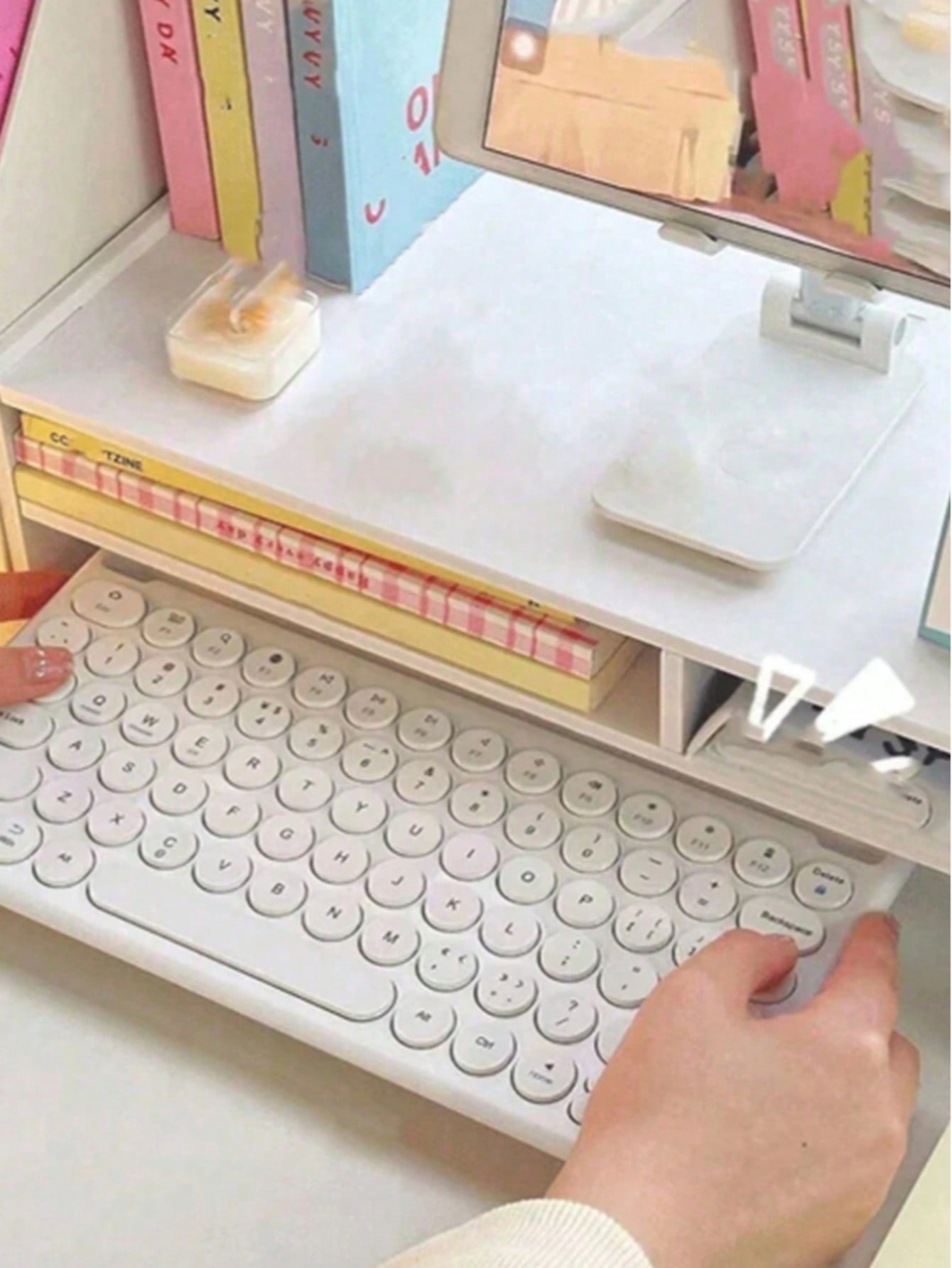 حامل شاشة مع درج، رف منظم متعد - مراجعة Monitor Riser Stand وسعره