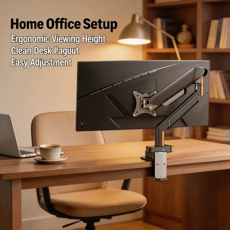 حامل شاشة أحادي للشاشات من 14  - مراجعة Monitor Riser Stand وسعره