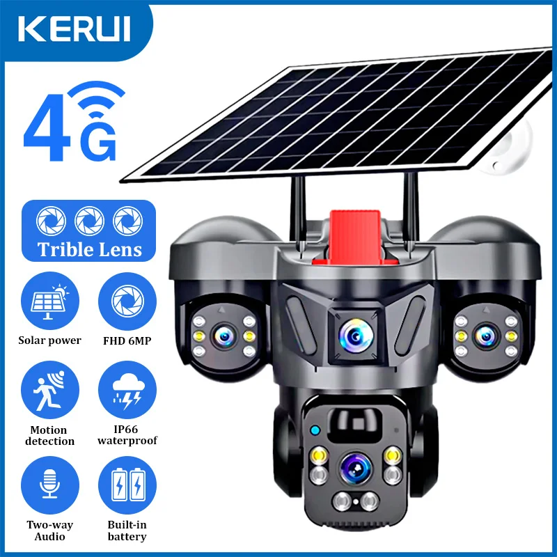 KERUI في الهواء الطلق PTZ 6MP  - مراجعة Home Office Zoom وسعره